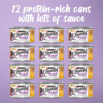 Purina Beneful Kitchen Creations - Alimento húmedo para perros con...