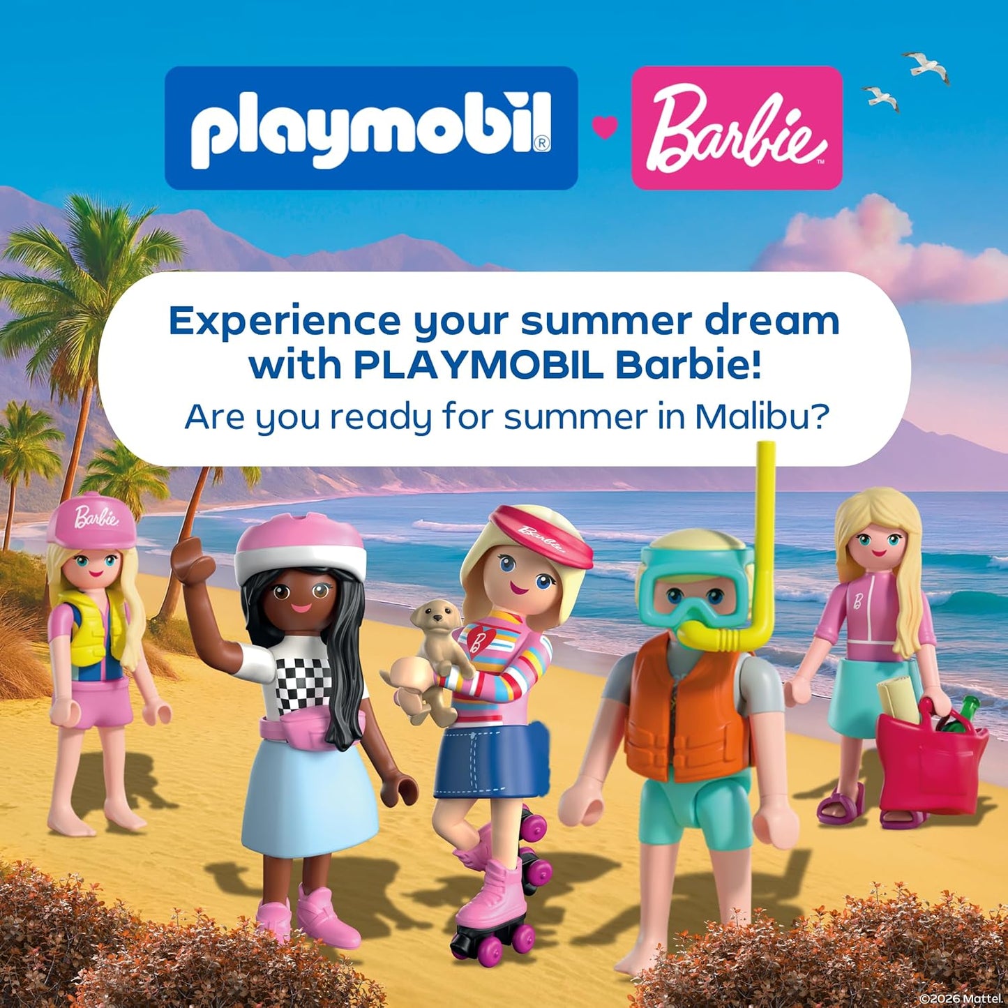 Playmobil x Barbie Beach Café