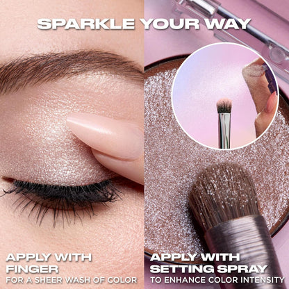 URBAN DECAY Sombra de ojos con purpurina 24\/7 Moondust - Maquillaj...