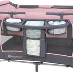 Baby Trend - Cuna Lil Snooze Deluxe III, color rosa