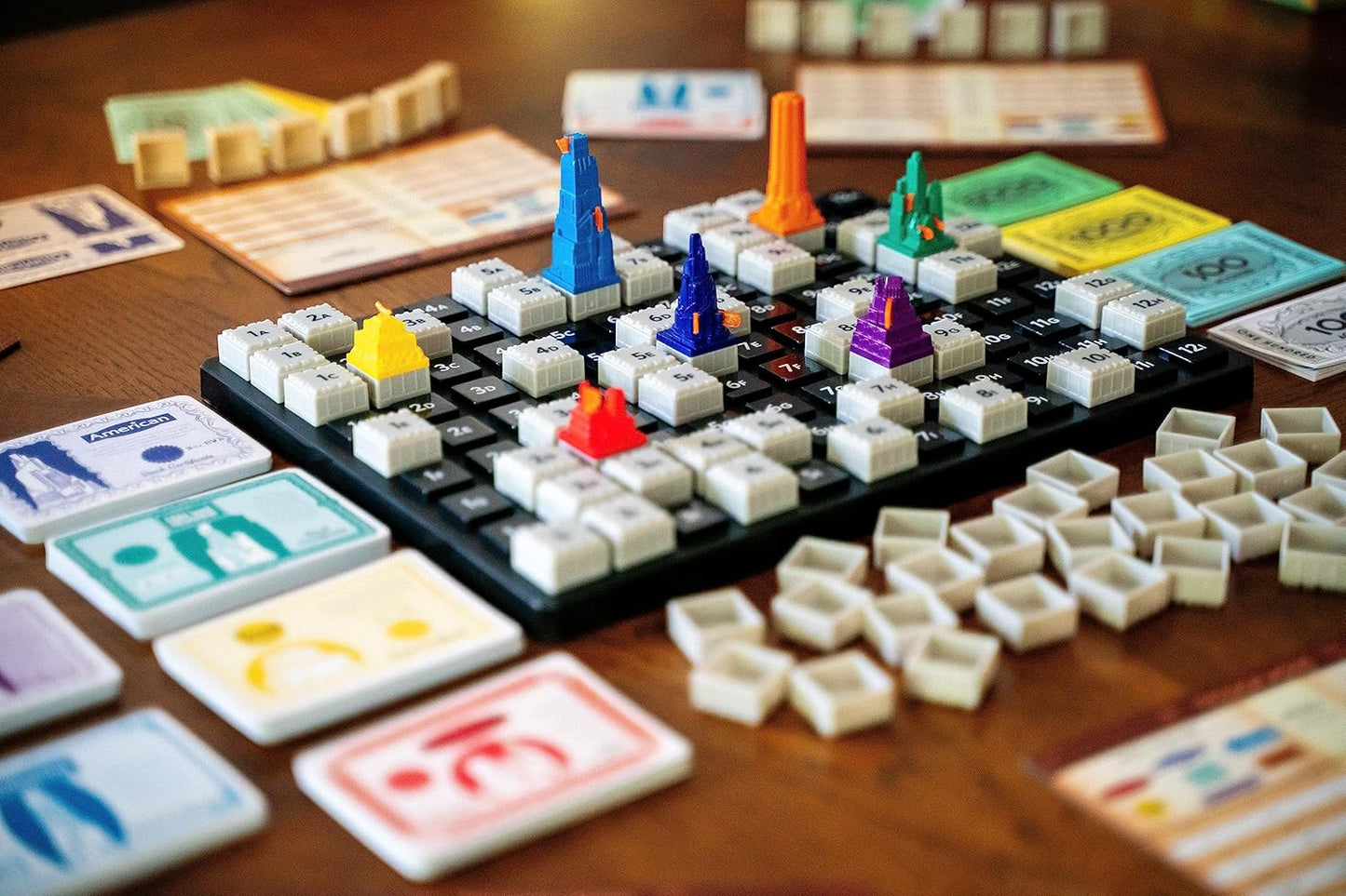 Renegade Game Studios | Juego de Mesa de Estrategia Acquire para 2-6 Jugadores, Edades 12+ con 2 Modos de Juego