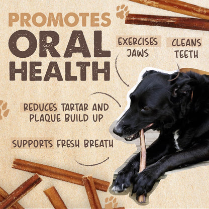 Mighty Paw Naturals Bully Sticks para perros pequeños y medianos \u...