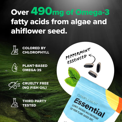 Complement Multivitamínico vegano esencial para hombres y mujeres (...