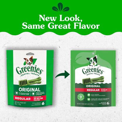 Greenies Golosinas dentales naturales para perros adultos recomenda...