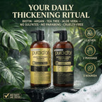 PURA D'OR Advanced Therapy Champú y Acondicionador de Biotina S...