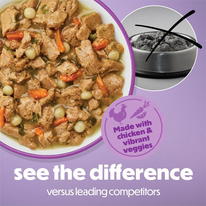 Purina Beneful Kitchen Creations - Alimento húmedo para perros con...