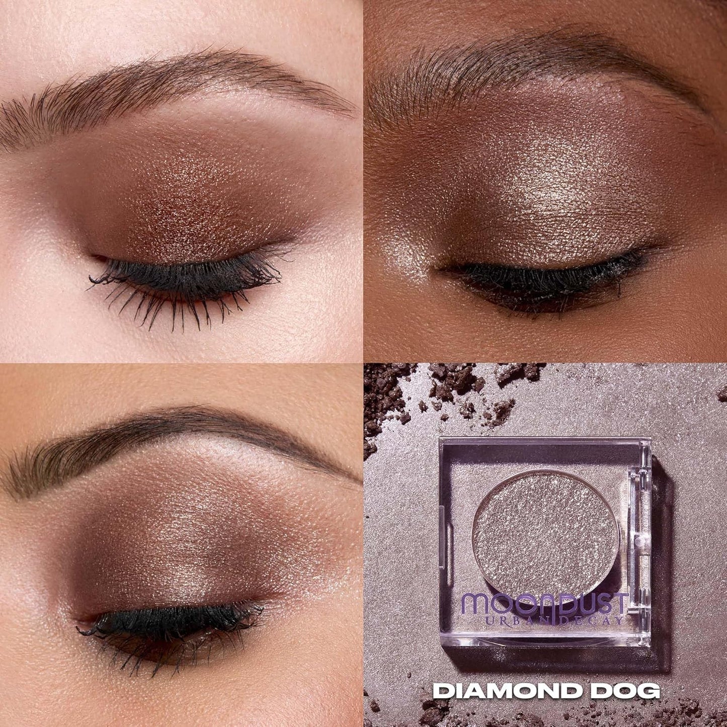 URBAN DECAY Sombra de ojos con purpurina 24\/7 Moondust - Maquillaj...