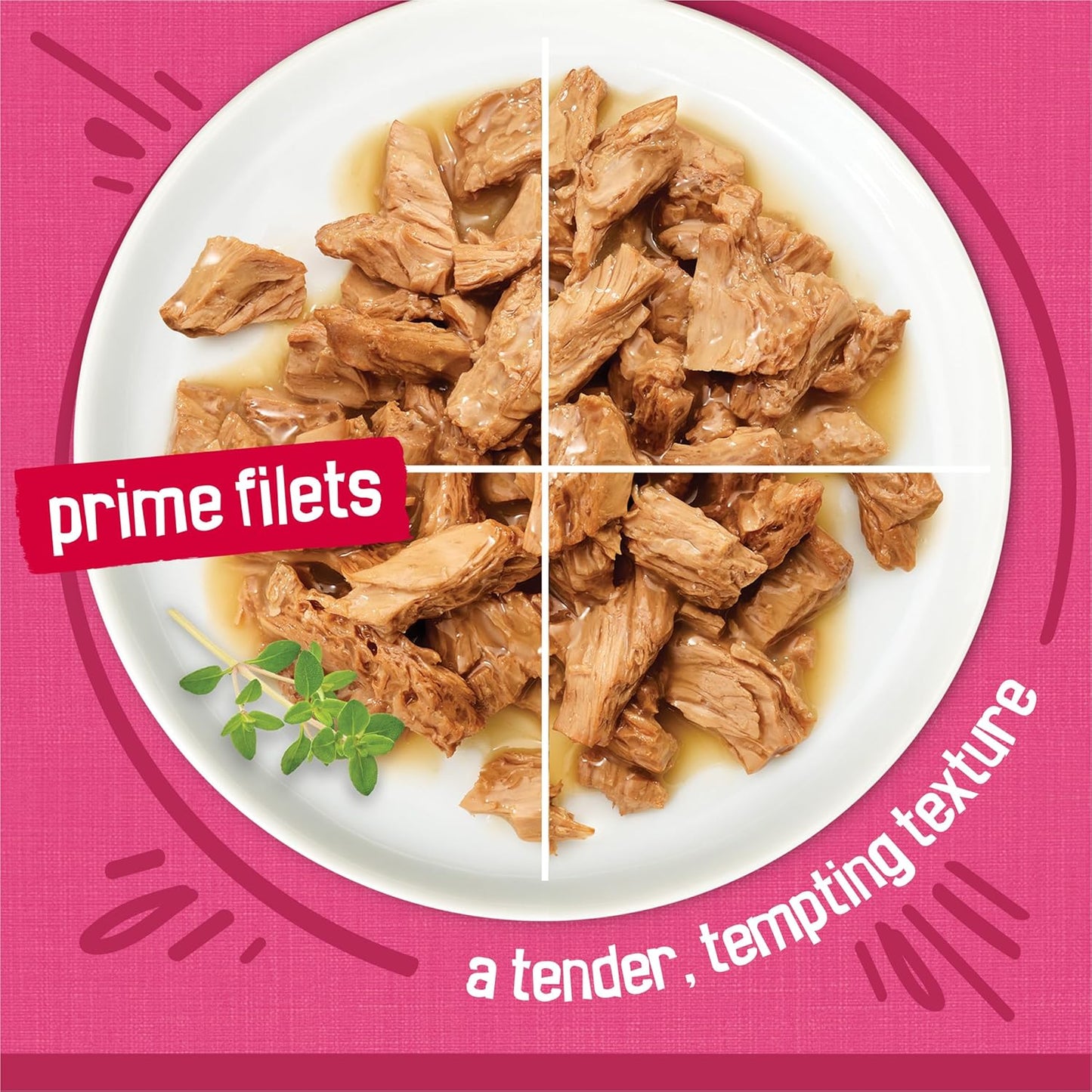 Purina Friskies - Paquete variado de alimentos húmedos en salsa par...