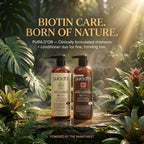 PURA D'OR Juego de champú y acondicionador de biotina clínicame...