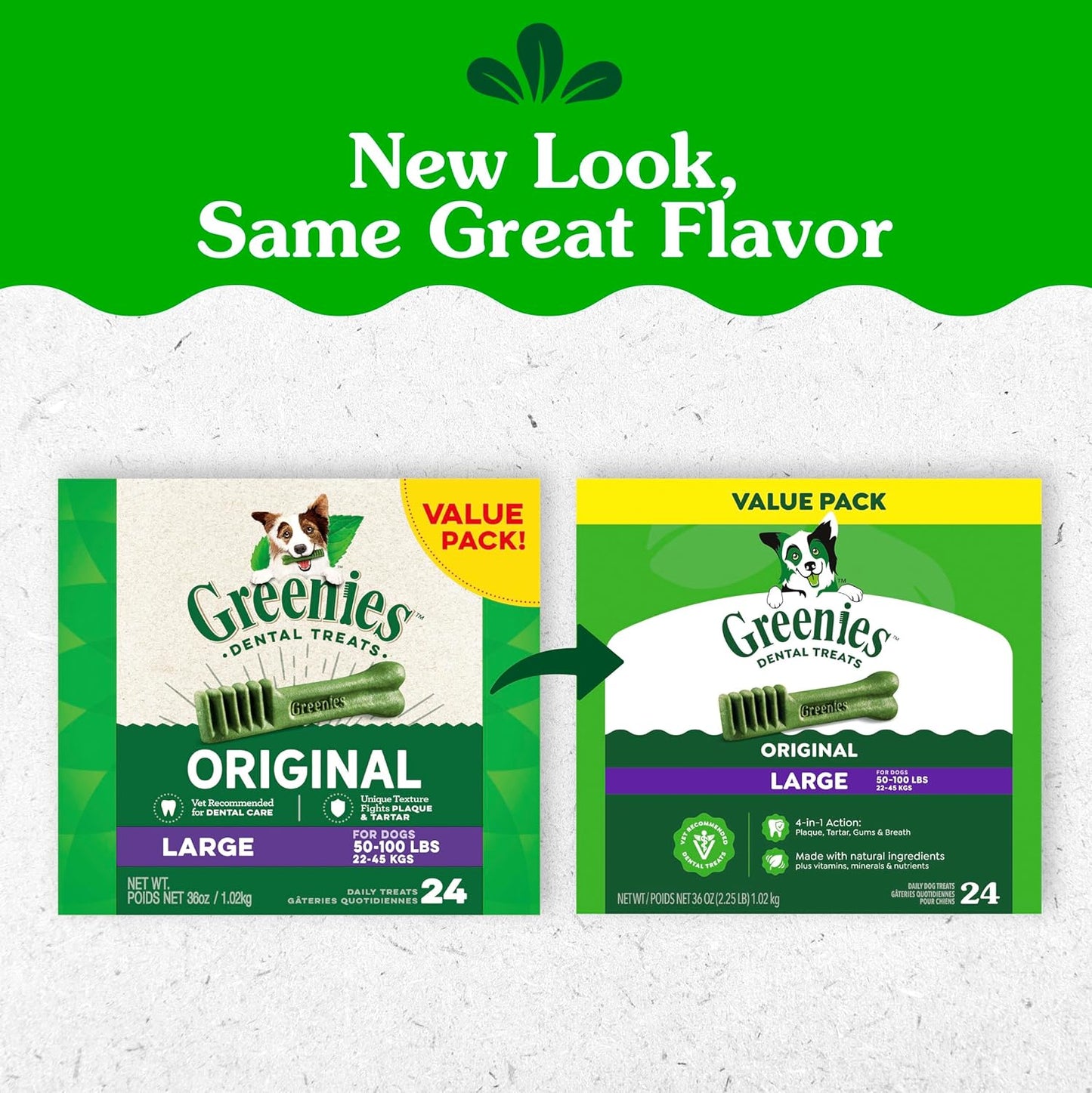 GREENIES - Golosinas naturales originales para la salud dental de p...