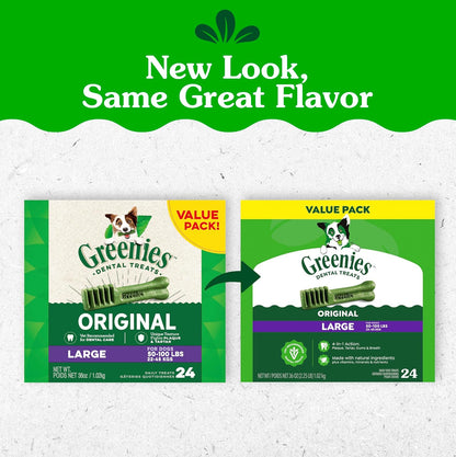 GREENIES - Golosinas naturales originales para la salud dental de p...