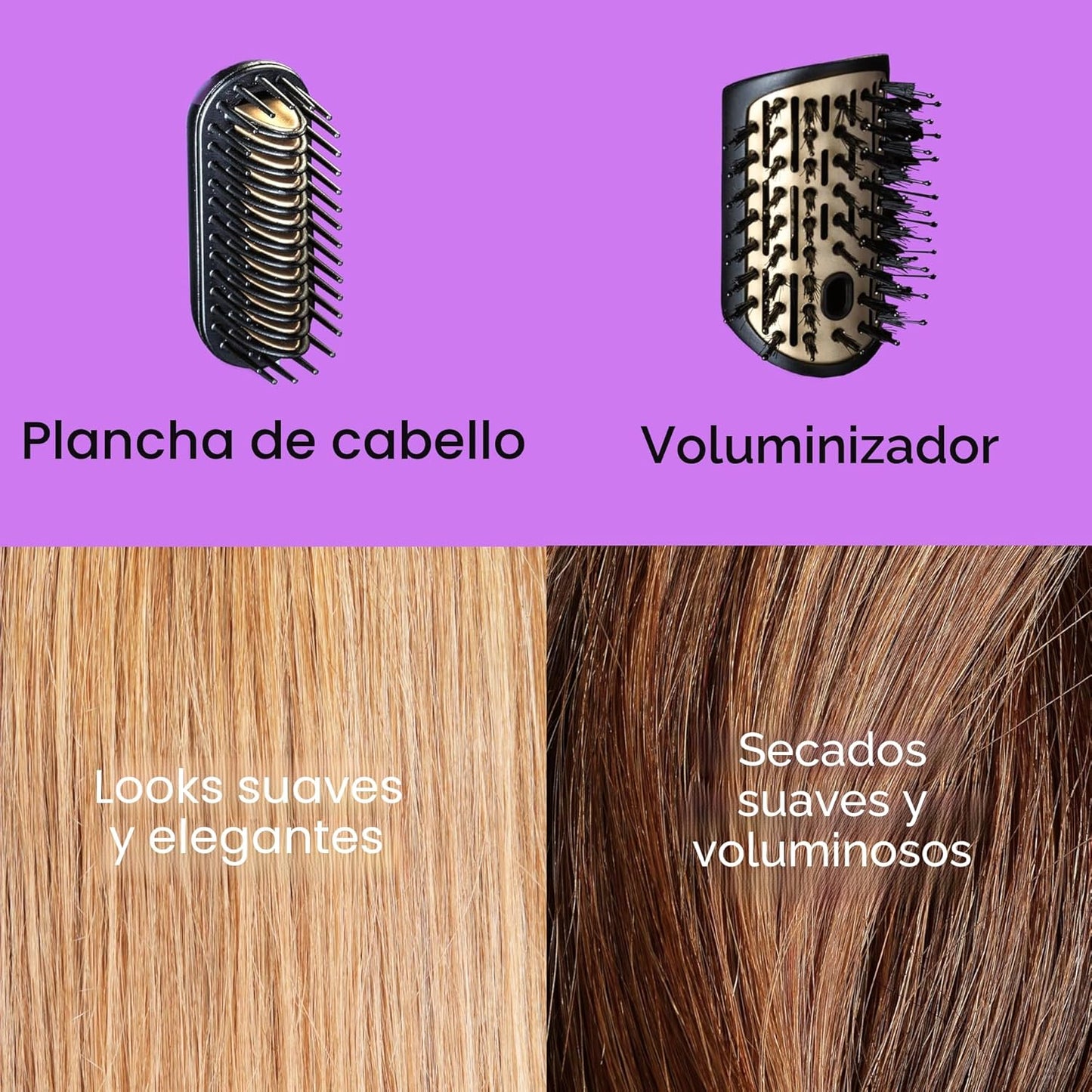 Infiniti PRO CONAIR - Varita de secado de cabello 5 en 1, alisadora...