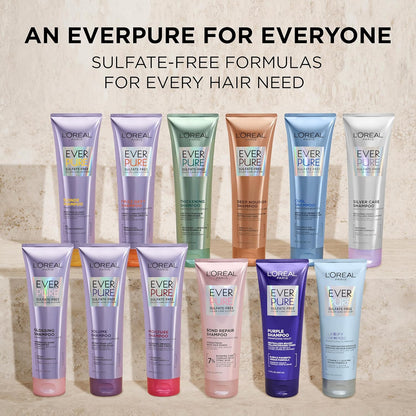 L'Oreal Paris Acondicionador en aerosol sin enjuague 21 en 1, sin sulfato, vegano, EverPure 6.8 onzas líquidas