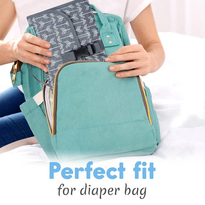 Kopi Baby Cambiador de pañales portátil, bolsa de viaje con bolsill...