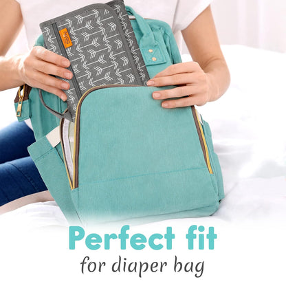 Kopi Baby Cambiador de pañales portátil, bolsa de viaje con bolsill...
