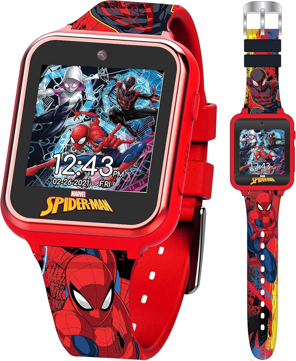 Reloj inteligente Marvel Spider-Man para niños: características div...