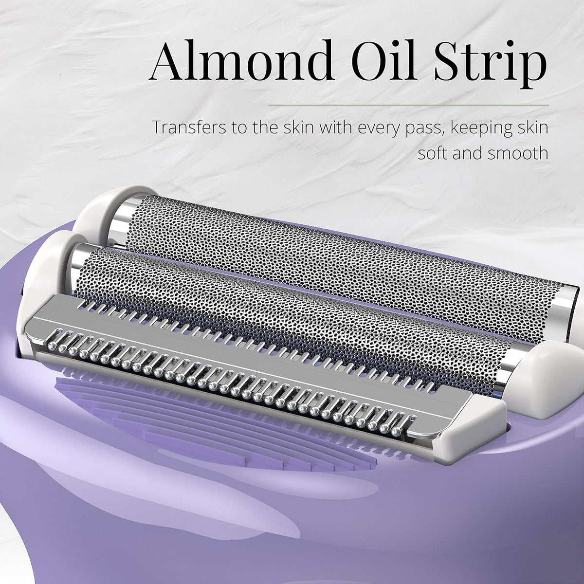 Remington Afeitadora eléctrica suave y sedosa para mujer, afeitador...