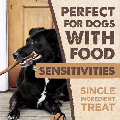Mighty Paw Naturals Bully Sticks para perros, masticables de carne...