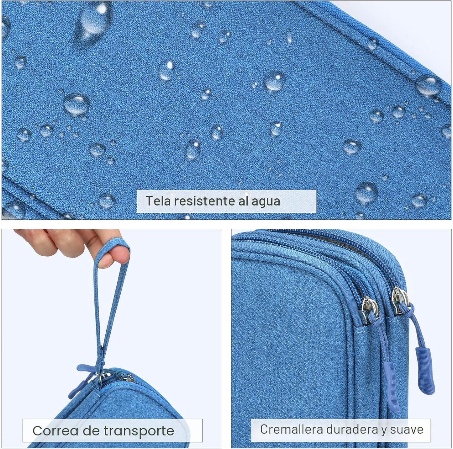 FYY Organizador electrónico, organizador de viaje en bolsa, bolsa d...