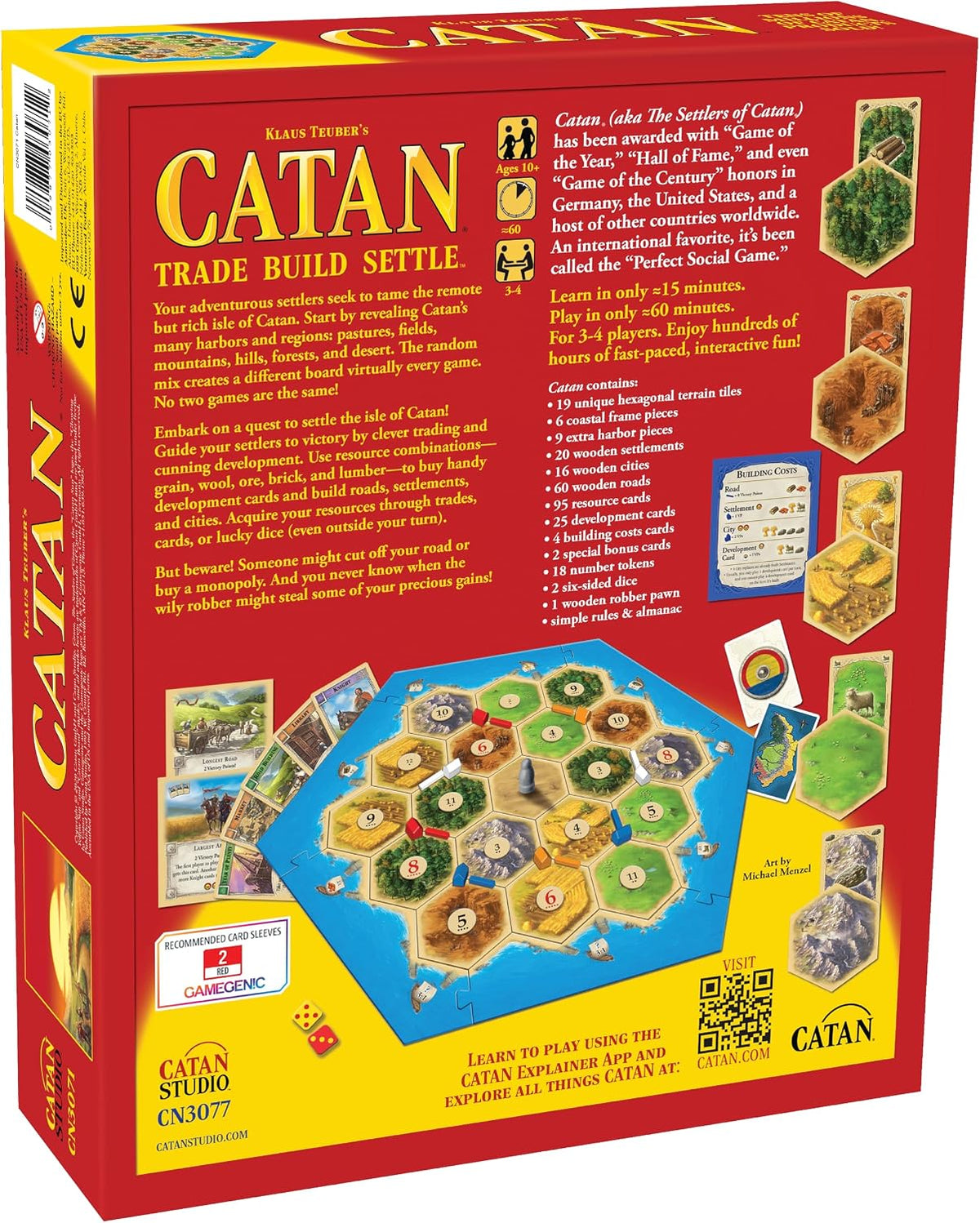 Juego de mesa CATAN - ¡Embárcate en un viaje de descubrimiento y co...