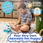 Robo Pets Robot de juguete para perros para niñas y niños, robot de...