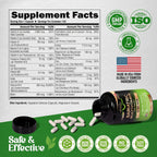 Multivitamínico bariátrico - Suplementos de hierro de 45 mg - Fabri...