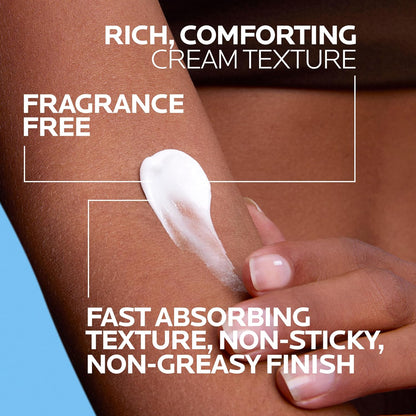 La Roche-Posay Lipikar AP+ - Crema hidratante triple reparadora, lo...