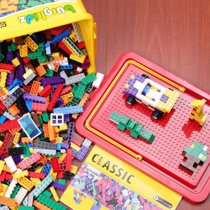 Juego de ladrillos de construcción de 1020 piezas, 1000 bloques de...