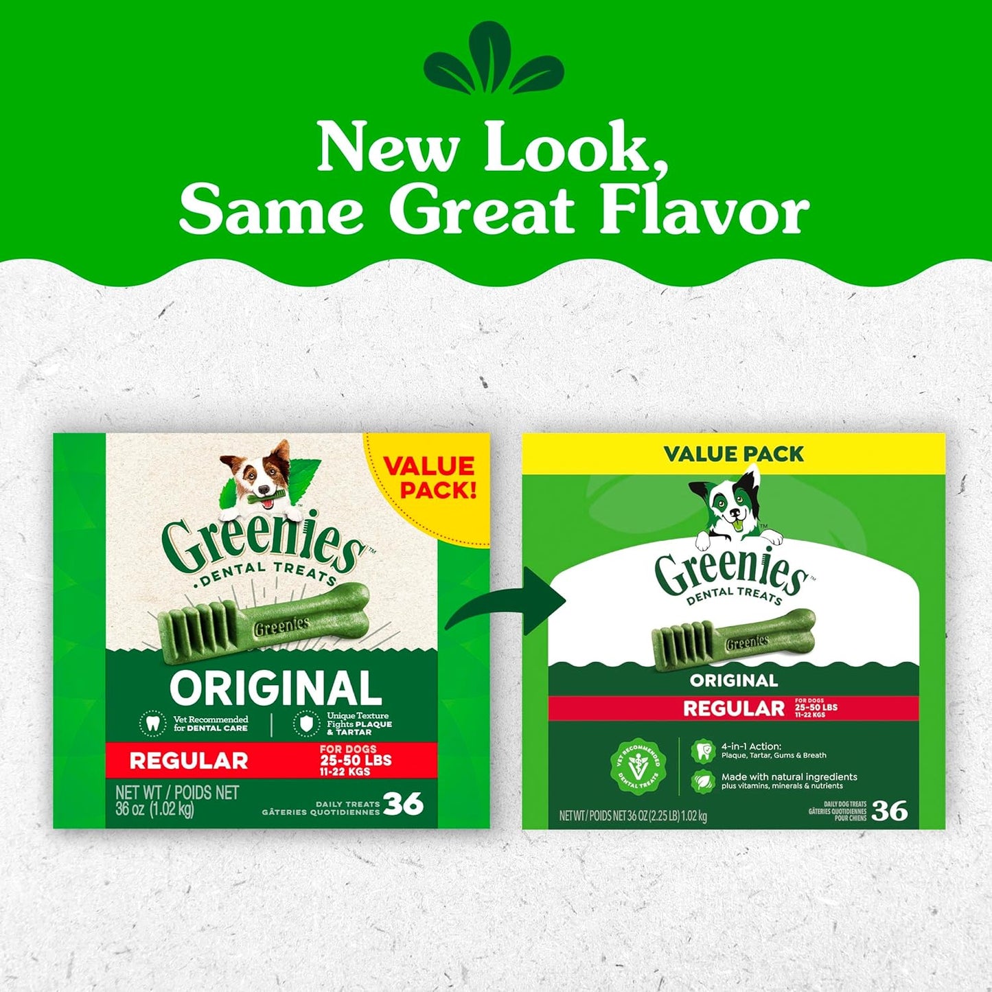 Greenies Golosinas dentales naturales para perros adultos recomenda...