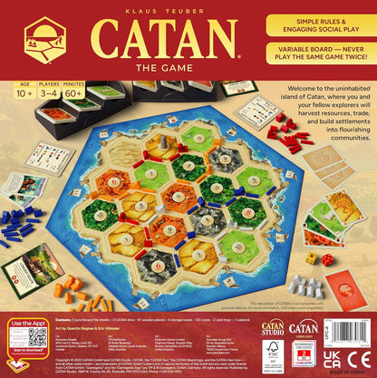 Catan - Juego de mesa (6ª edición) Intercambia, construye y estable...