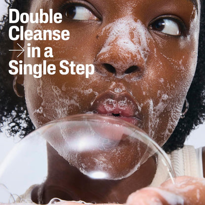 Cetaphil Limpiador facial nutritivo de aceite a espuma para pieles normales a secas, hasta 24 horas de hidratación, 8 onzas líquidas