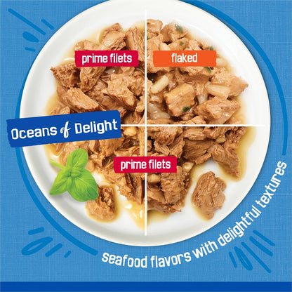 Friskies Purina - Paquete variado de alimentos húmedos para gatos,...