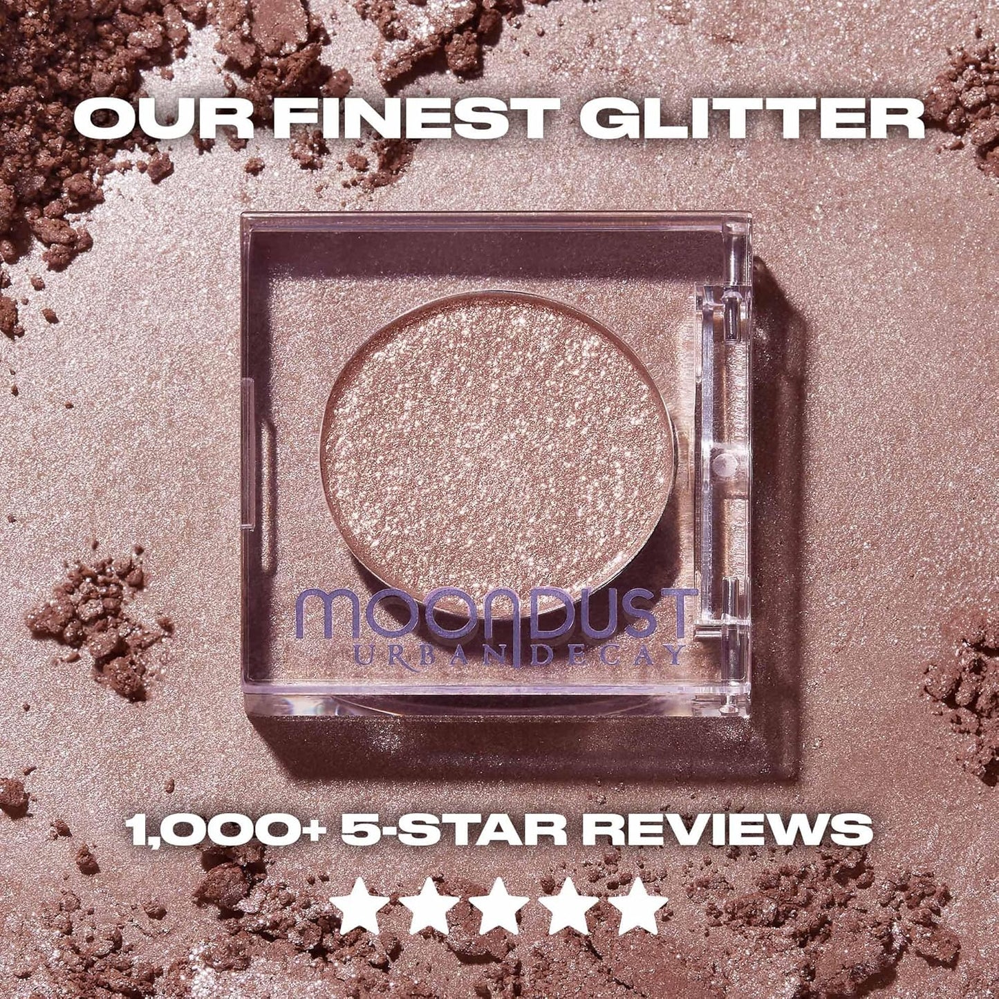 URBAN DECAY Sombra de ojos con purpurina 24\/7 Moondust - Maquillaj...