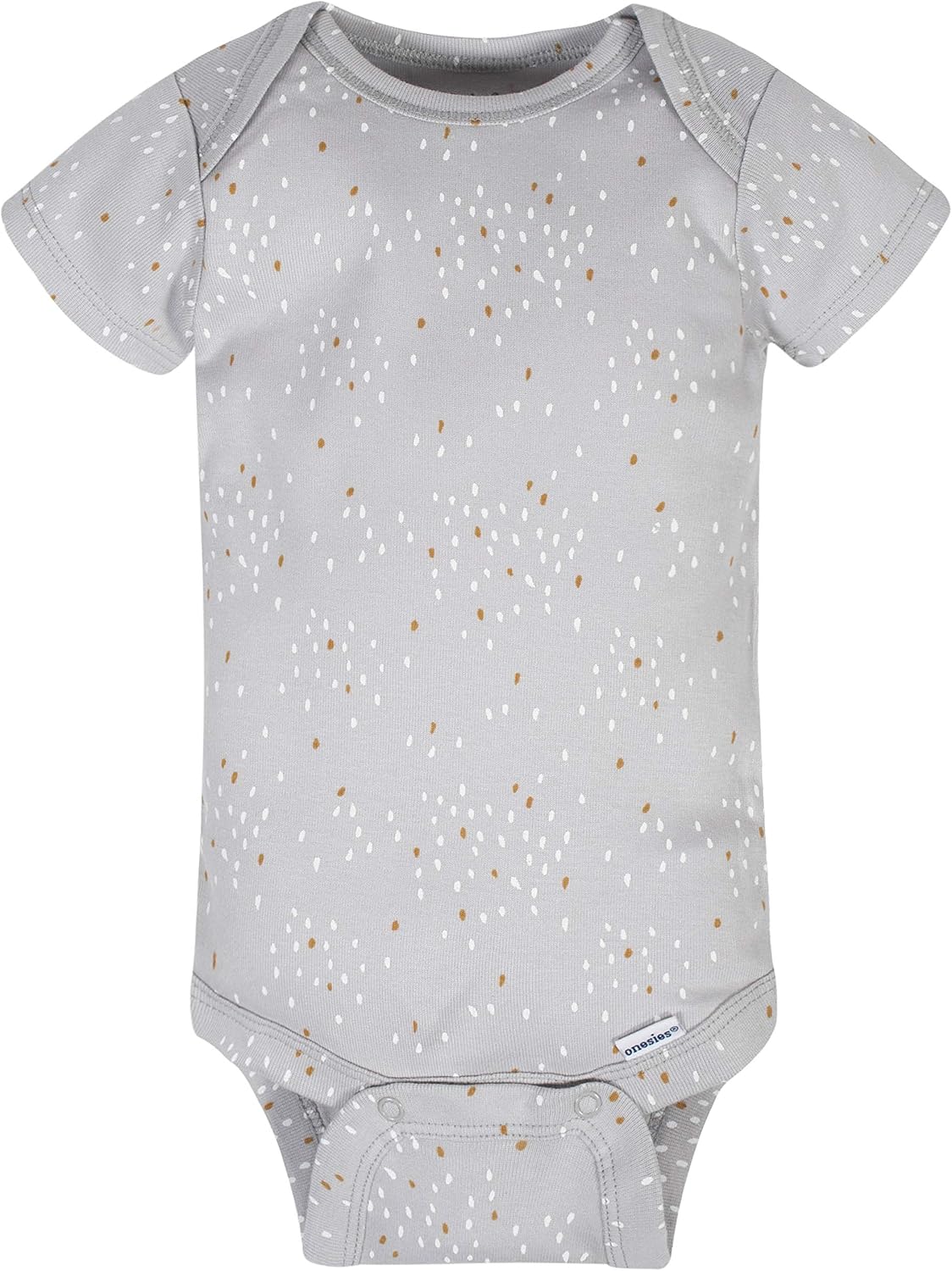 Gerber Mamelucos Bodies unisex de manga corta para bebé, paquete de 8