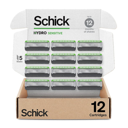 Schick Hydro Sensitive - Paquete de 2 repuestos para maquinilla de...