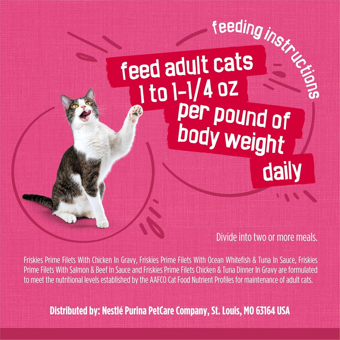 Purina Friskies - Paquete variado de alimentos húmedos para gatos e...