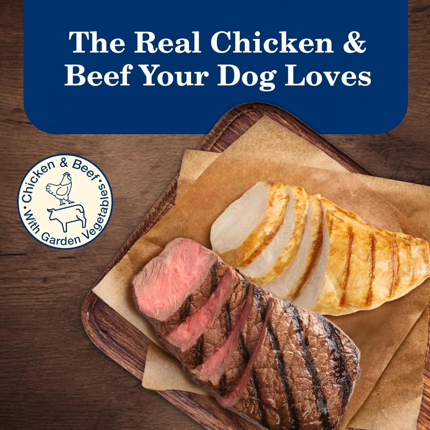 Blue Buffalo Homestyle Recipe Alimento Húmedo para Perros Senior, H...