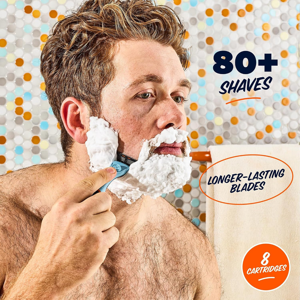 Dollar Shave Club - 4 recambios de maquinilla de afeitar de hoja (p...