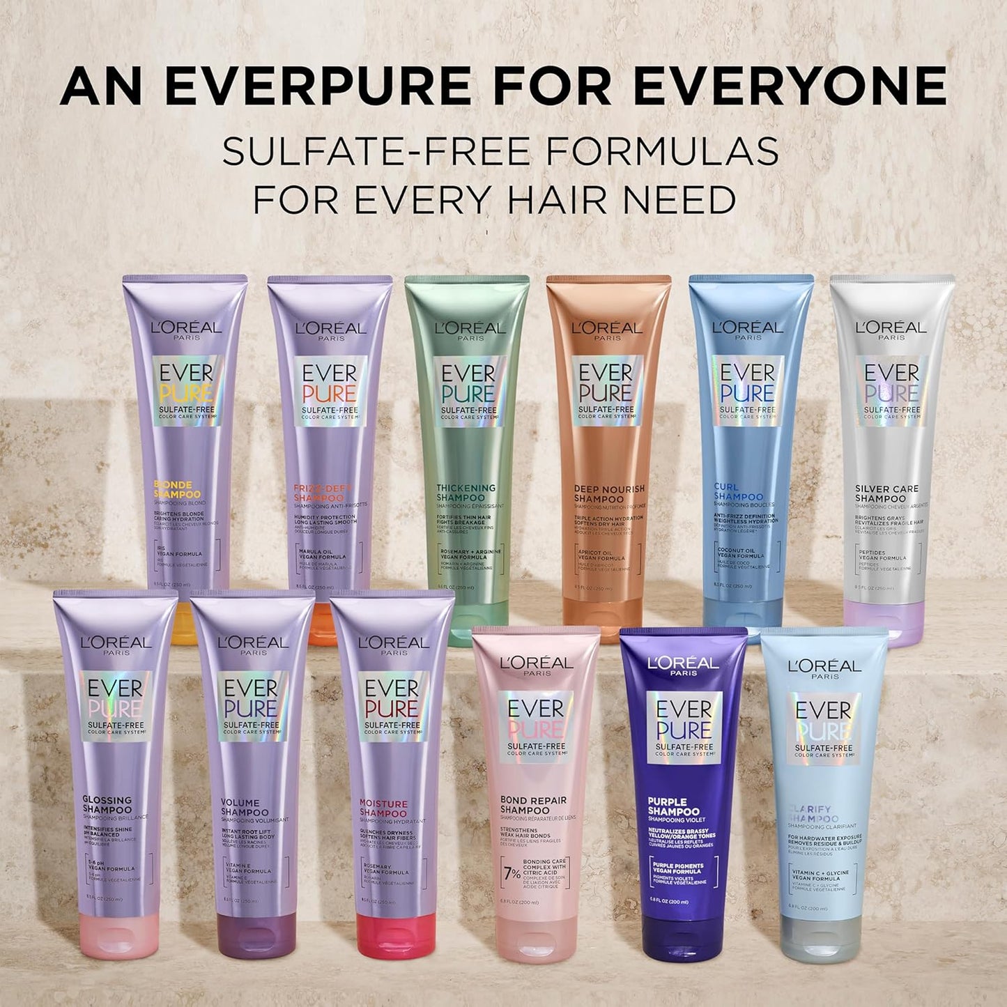 L'Oreal Paris Set de Champú y Acondicionador Hidratante Libre d...