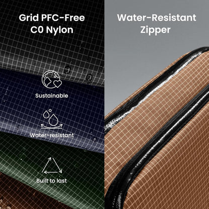 tomtoc Estuche organizador de viaje para electrónicos, resistente a...