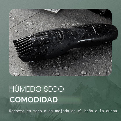 Panasonic depiladora inalámbrica para barba para hombres con dial d...