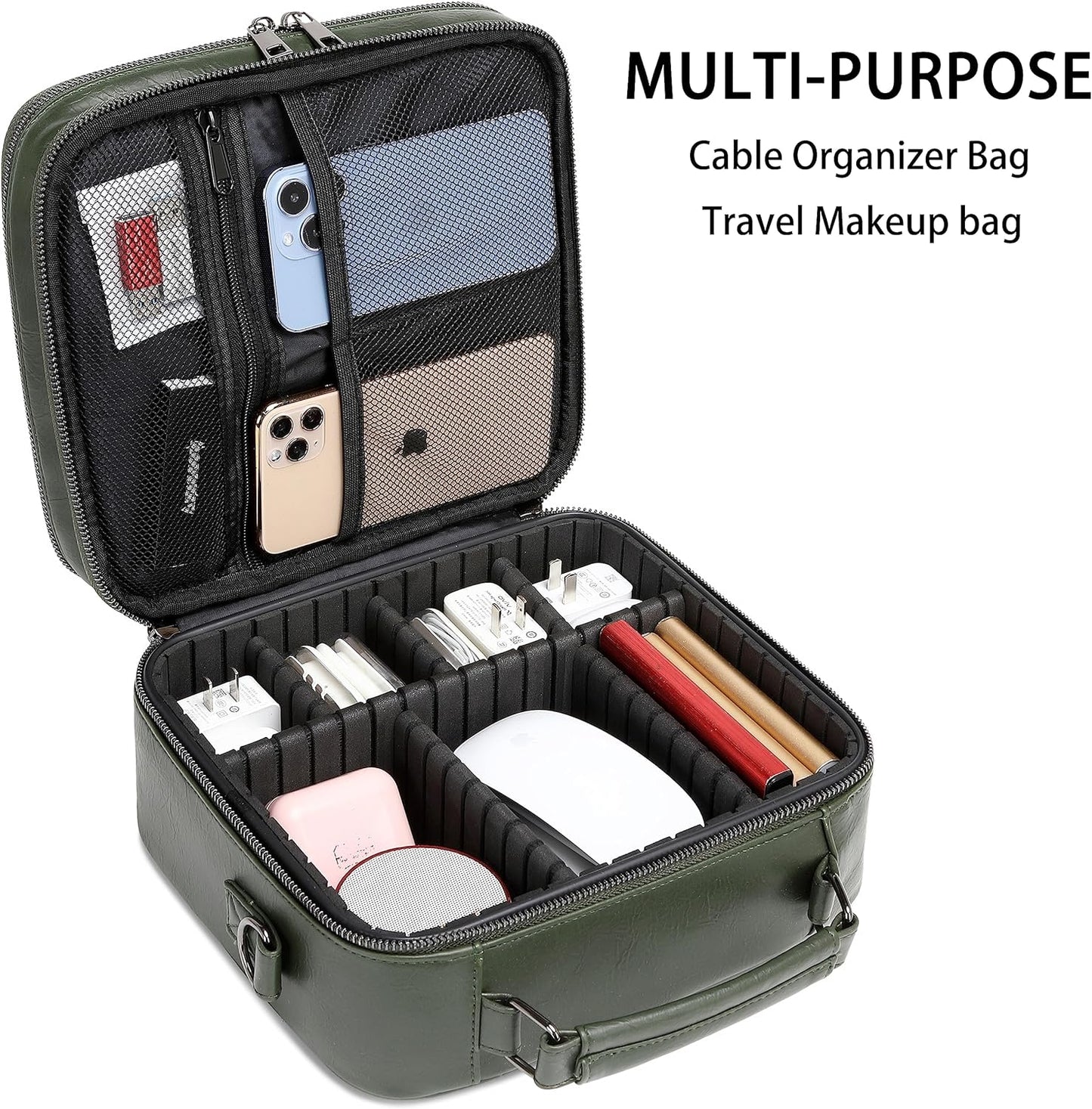 KYALOU Organizador de Viaje para Electrónicos, Estuche Grande para...