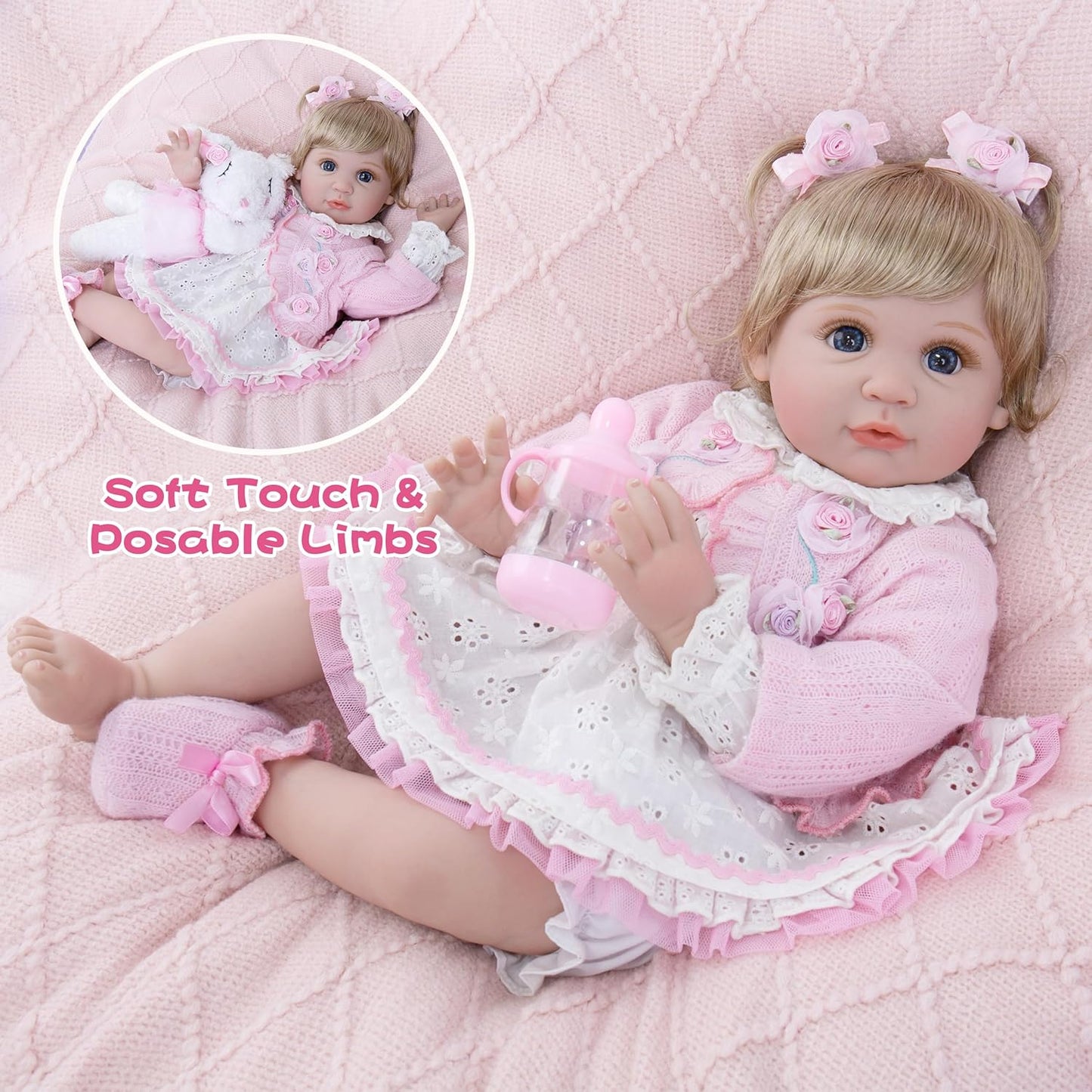Aori 2.0 Muñecas de Bebé Reborn Realistas - Muñeca de Bebé Realista...