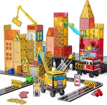 Azulejos magnéticos para niños de 4 a 8 años, juguetes de construcc...