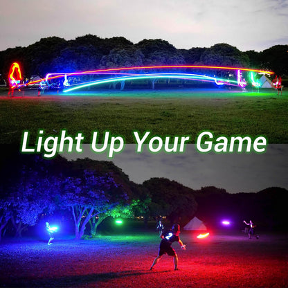 TOSY Flying Disc - 108 RGB Multicolor or 36 Monocolor LEDs, Super B...