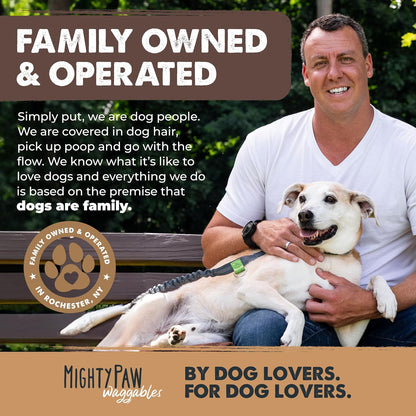 Mighty Paw Naturals Bully Sticks para perros, masticables de carne...