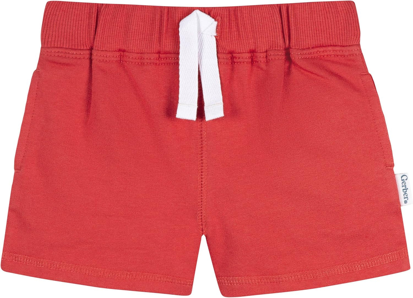 Gerber Paquete de 3 pantalones cortos de punto para bebé niño