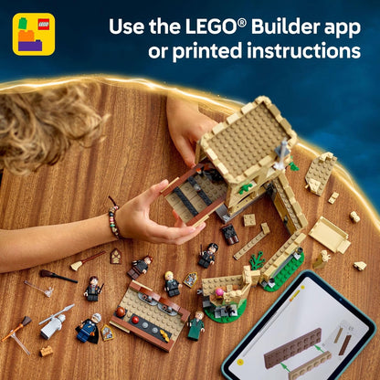 LEGO Harry Potter Castillo de Hogwarts: Lecciones de Vuelo Juguete de Construcción - Juguete de Mago para Niños y Niñas, Fanáticos de Harry Potter, Edades 9+ - Idea de Regalo para Cumpleaños - 76447