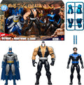 Mattel DC Premier 3 figuras de acción, 6.5 pulgadas, Batman y Night...