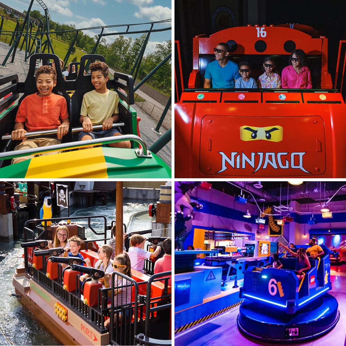 Wonderbox LEGOLAND New York Resort Tickets Caja de regalo, 2 entradas para el parque temático, experiencia de regalo para niños y familias